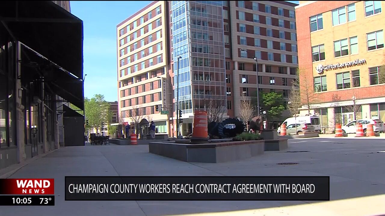 Tentative agreement struck on new contract for Champaign workers